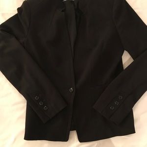 Womens WHBM black blazer